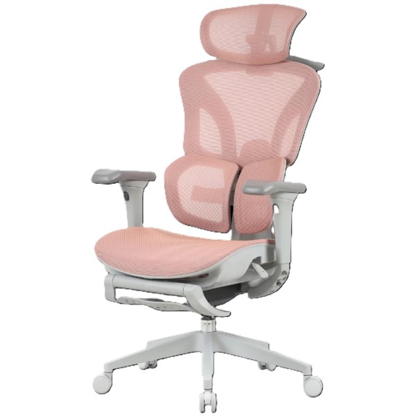 Фото - Кресло офисное OfficePro Elite OC950GLP Gray/Light Pink